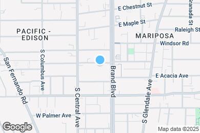 Map image of the property - 124 W Garfield Ave