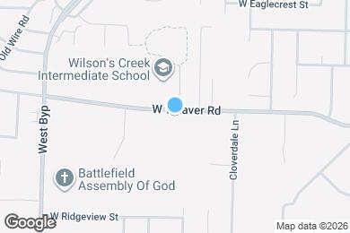 Map image of the property - 4018 W Weaver Rd