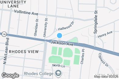 Map image of the property - 2062 Jackson Ave
