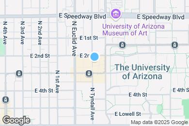 Map image of the property - oLiv Tucson