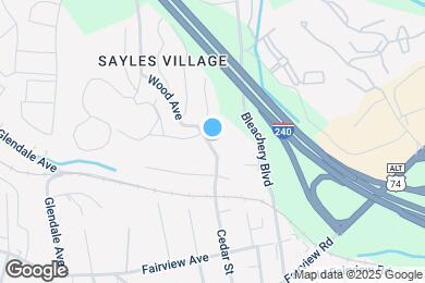 Map image of the property - 86 Wood Ave