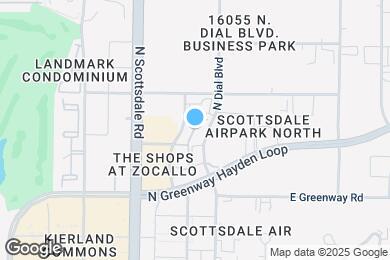Map image of the property - 15509 N Scottsdale Rd