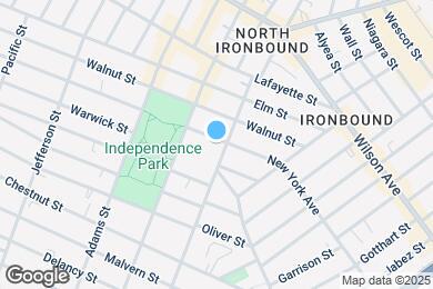 Map image of the property - 270 New York Ave