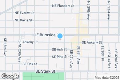 Map image of the property - 2505 SE Ankeny St