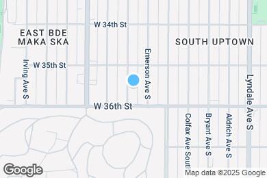 Map image of the property - 3535 Fremont Ave S