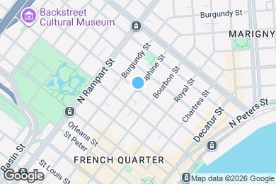 Map image of the property - 840 Ursulines Ave