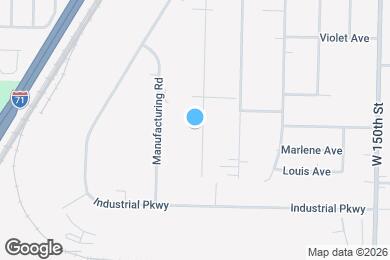Map image of the property - 4662 W 158th St