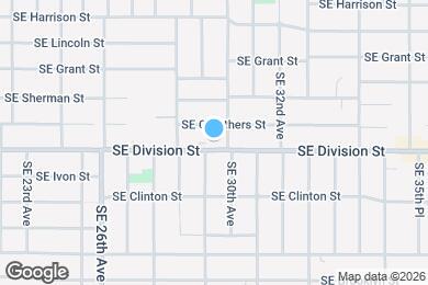 Map image of the property - 2919 SE Division St