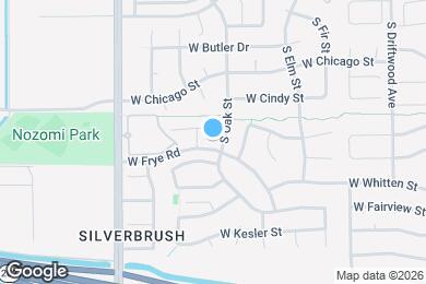 Map image of the property - 5770 W Frye Rd