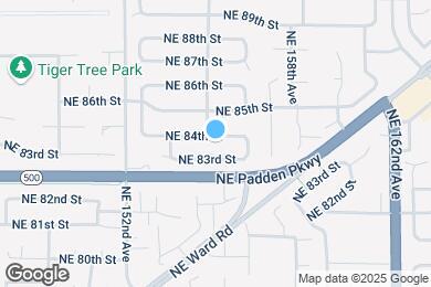 Map image of the property - 15503 NE 84th St