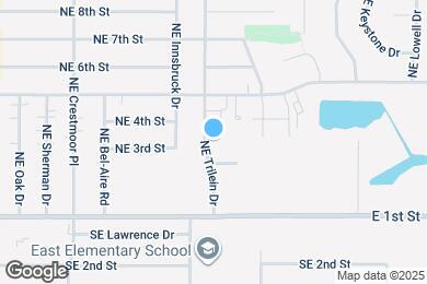 Map image of the property - 309 NE Trilein Dr