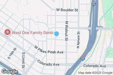 Map image of the property - 532 W Kiowa St