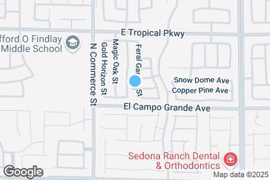 Map image of the property - 5825 Feral Garden St