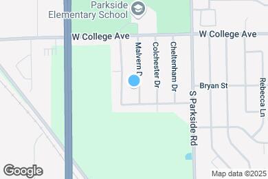 Map image of the property - 121 Malvern Dr