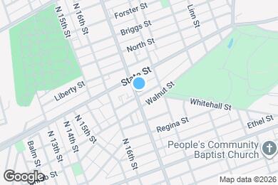 Map image of the property - 111 N 17th St