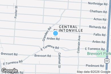 Map image of the property - 322 Arden Rd