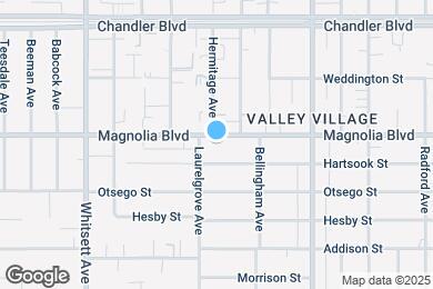 Map image of the property - 12244 Magnolia Blvd