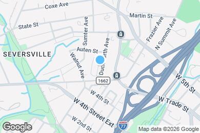 Map image of the property - 1547 Duckworth Ave