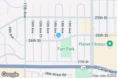 Map image of the property - 1411 26th St