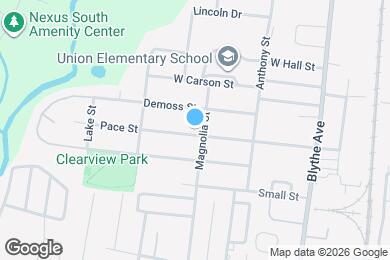 Map image of the property - 606 Pace St