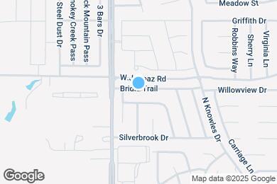 Map image of the property - 753 Bridle Trail