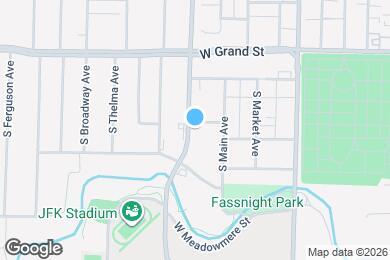 Map image of the property - 1112 S Grant Ave
