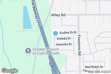 Map image of the property - 2223 Eudine Dr W