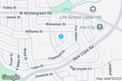 Map image of the property - 1307 Rabbit Rdg
