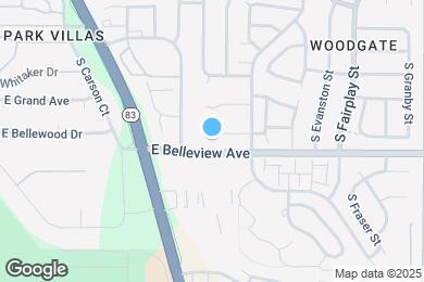 Map image of the property - 14652 E Bellewood Pl