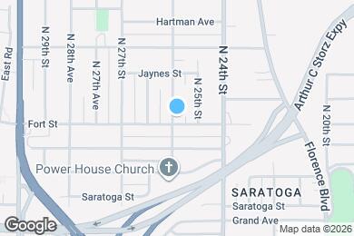 Map image of the property - 2524 Fort St