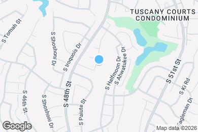 Map image of the property - 11625 S Mohave St