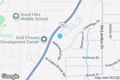 Map image of the property - 2415 Lawrenceville Hwy
