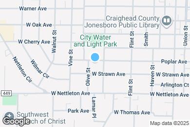 Map image of the property - 709 Poplar Ave