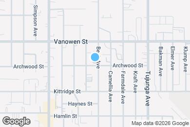 Map image of the property - 11555 Archwood St