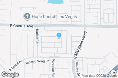 Map image of the property - 1037 Monte De Oro Ave