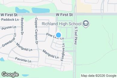 Map image of the property - 3891 Pine Leaf Ln