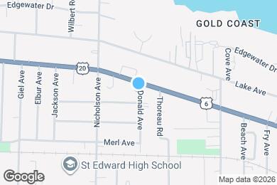 Map image of the property - Clifton Towers