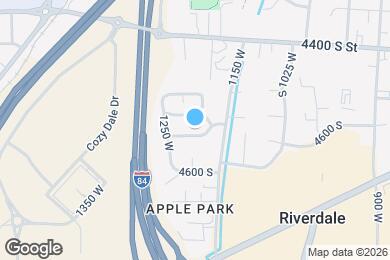 Map image of the property - 1190 W 4575 S