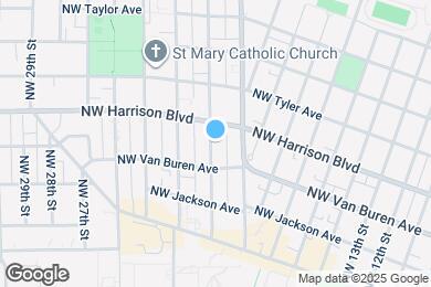 Map image of the property - 329 NW 21st St