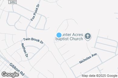 Map image of the property - 8219 Braids Bend Ct
