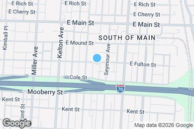 Map image of the property - 1615 E Fulton St