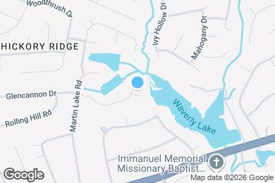 Map image of the property - 8020 Glencannon Dr