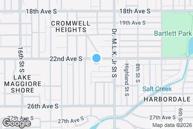 Map image of the property - 966 22nd Ave S