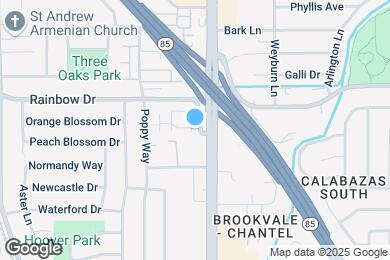 Map image of the property - 7310 Rainbow Dr