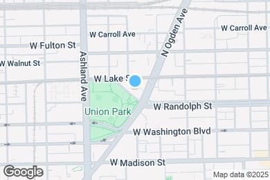 Map image of the property - 1454 W Randolph St