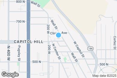 Map image of the property - 158 W 600 N