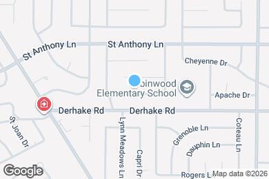 Map image of the property - 805 Robinwood Dr