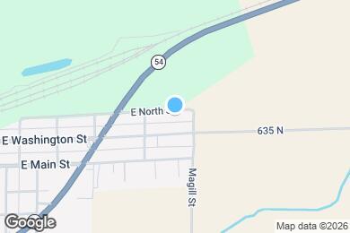 Map image of the property - 1722 E North St