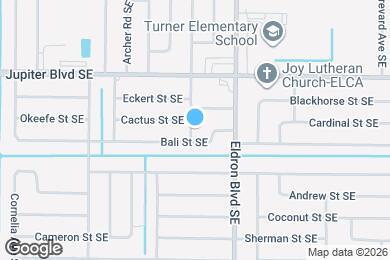 Map image of the property - 585 El Dorado Ave SE