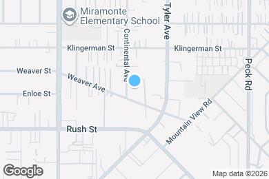Map image of the property - 2214 Continental Ave